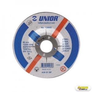 Accesoriu disc taiere metal Unior 230X3X22 -1200/2  > Metal