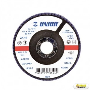 Disc slefuire Unior 125 - Z40 - 1216 > Discuri slefuire